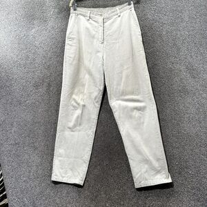 Woolrich Corduroy Pants Women 8 British Tan High Rise‎ Straight Leg